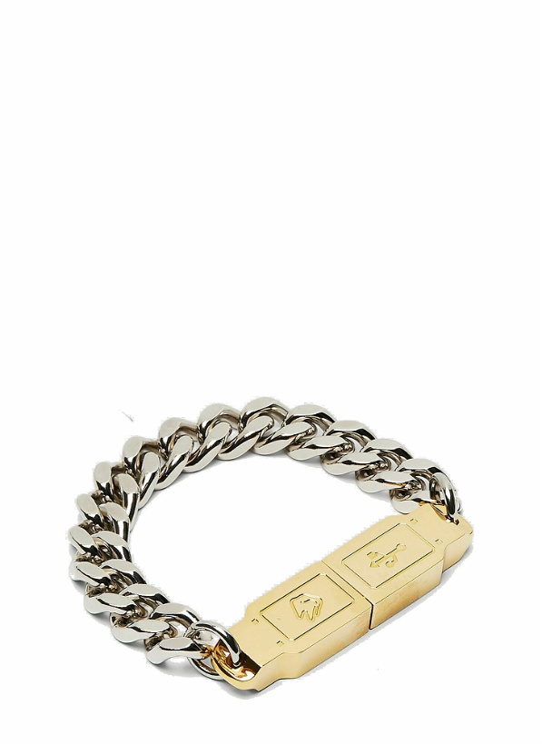 Photo: USB-C Cuban Chain Bracelet in Gold