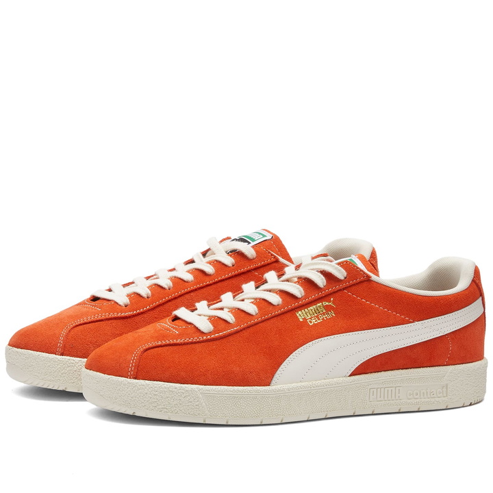 Photo: Puma Men's Delphin Sneakers in Fall Foliage/Frosted Ivory