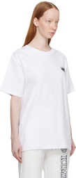 KIMHĒKIM White Pocket Stamped T-Shirt
