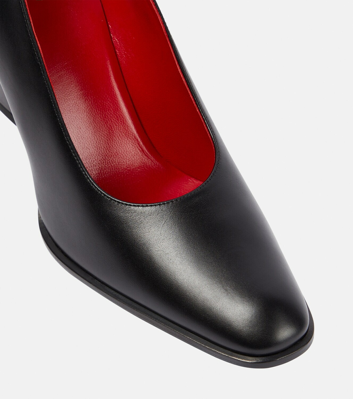 The Row Leather loafer pumps The Row