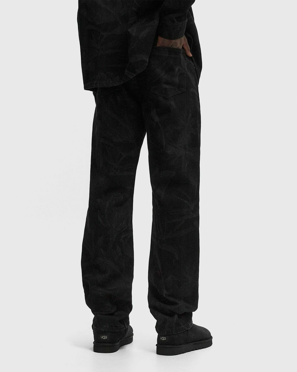 Daily Paper Floral laser jeans Black Men