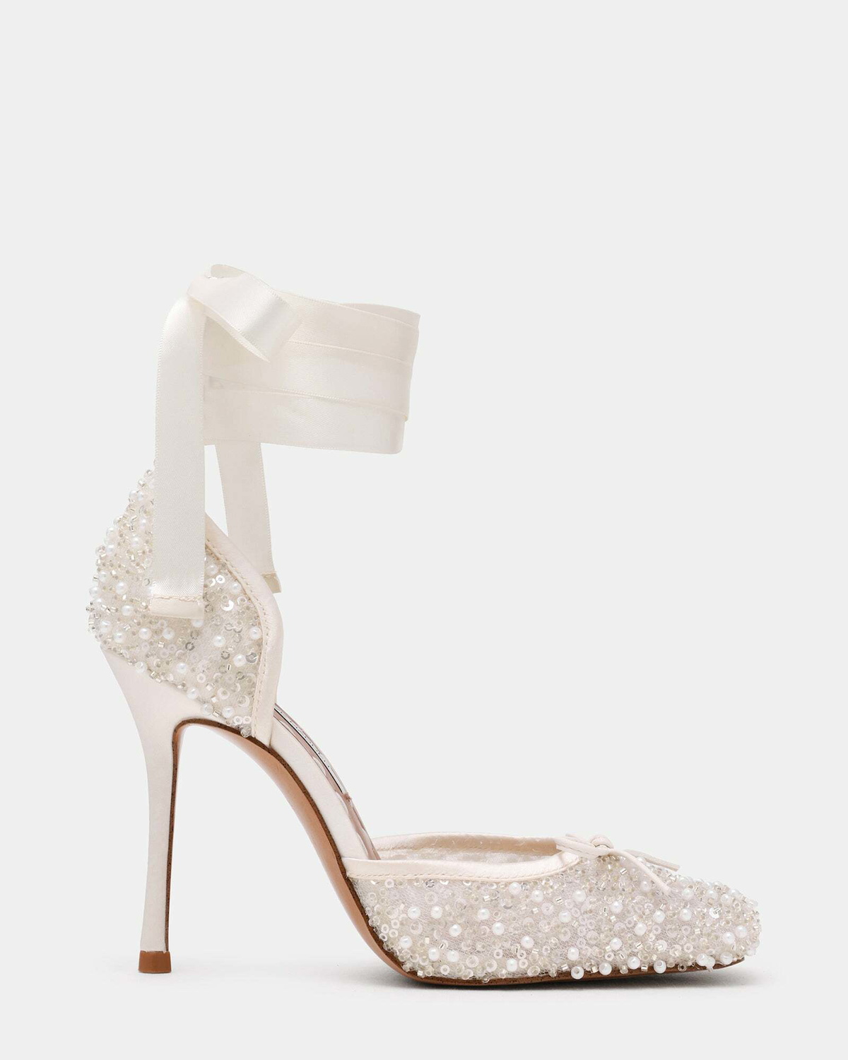 Steve Madden Larina-E Heels in White