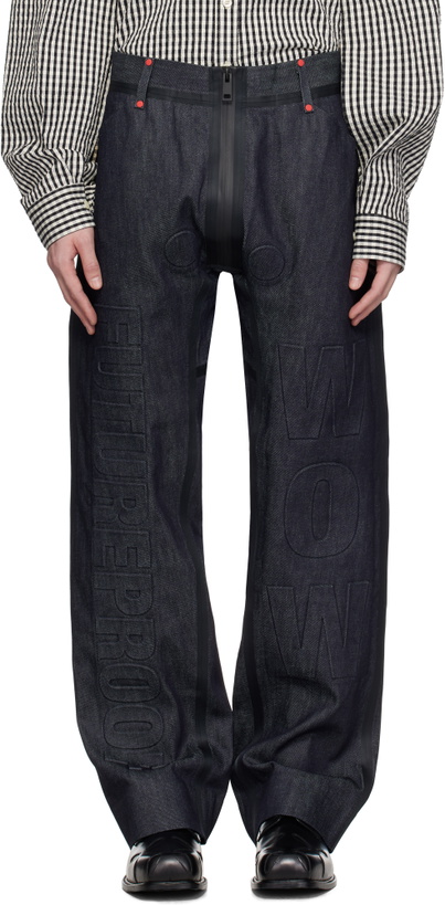 Photo: Walter Van Beirendonck Navy G-Star Edition Basic Jeans