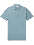 Altea - Smith Cotton-Jersey Polo Shirt - Blue