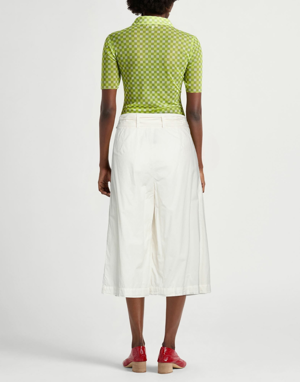 Manila Grace Womens Pants in Off white