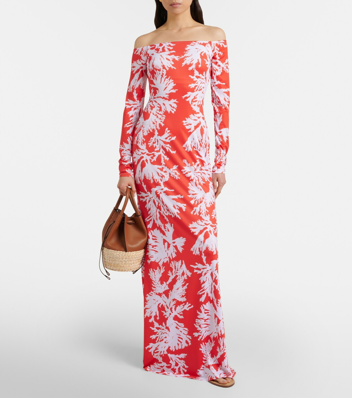 Alexandra Miro Mila printed jersey maxi dress