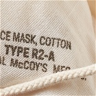 The Real McCoy's Men's Type R2-A Face Mask in Ecru
