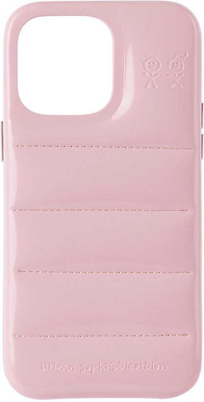 Photo: Urban Sophistication Pink 'The Puffer' iPhone 14 Pro Max Case
