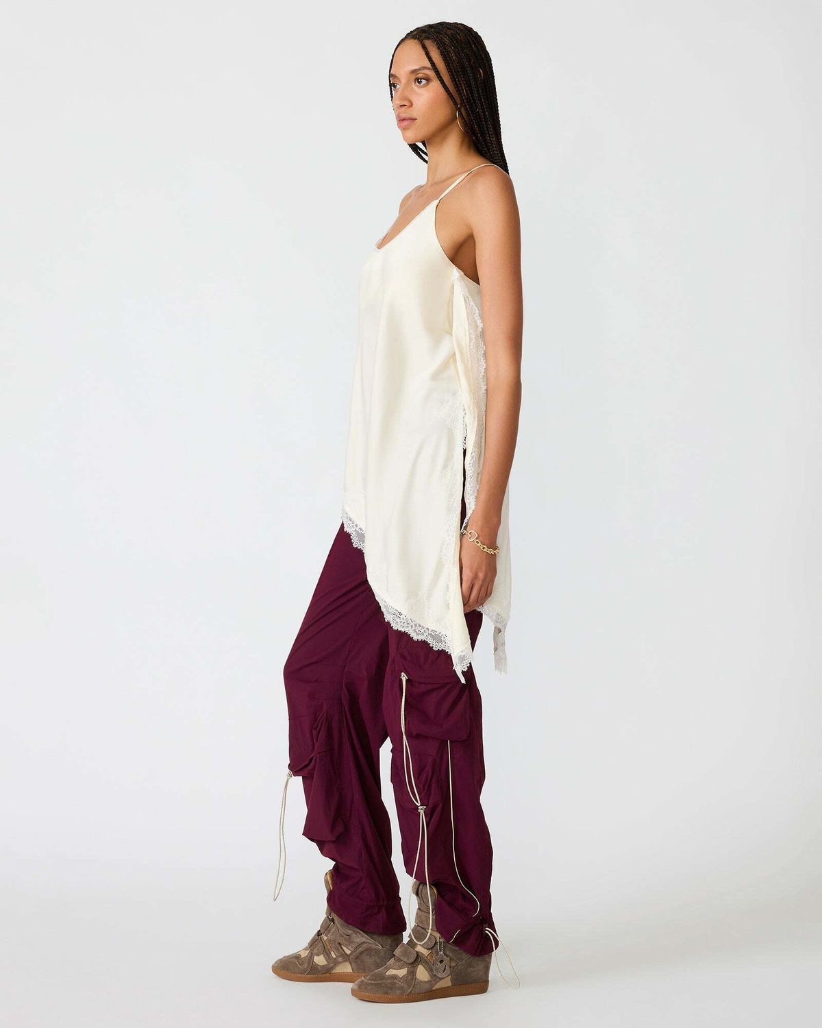 Steve Madden Margan Top in Cream
