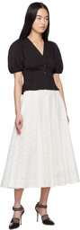 Kika Vargas Black Lorene Blouse