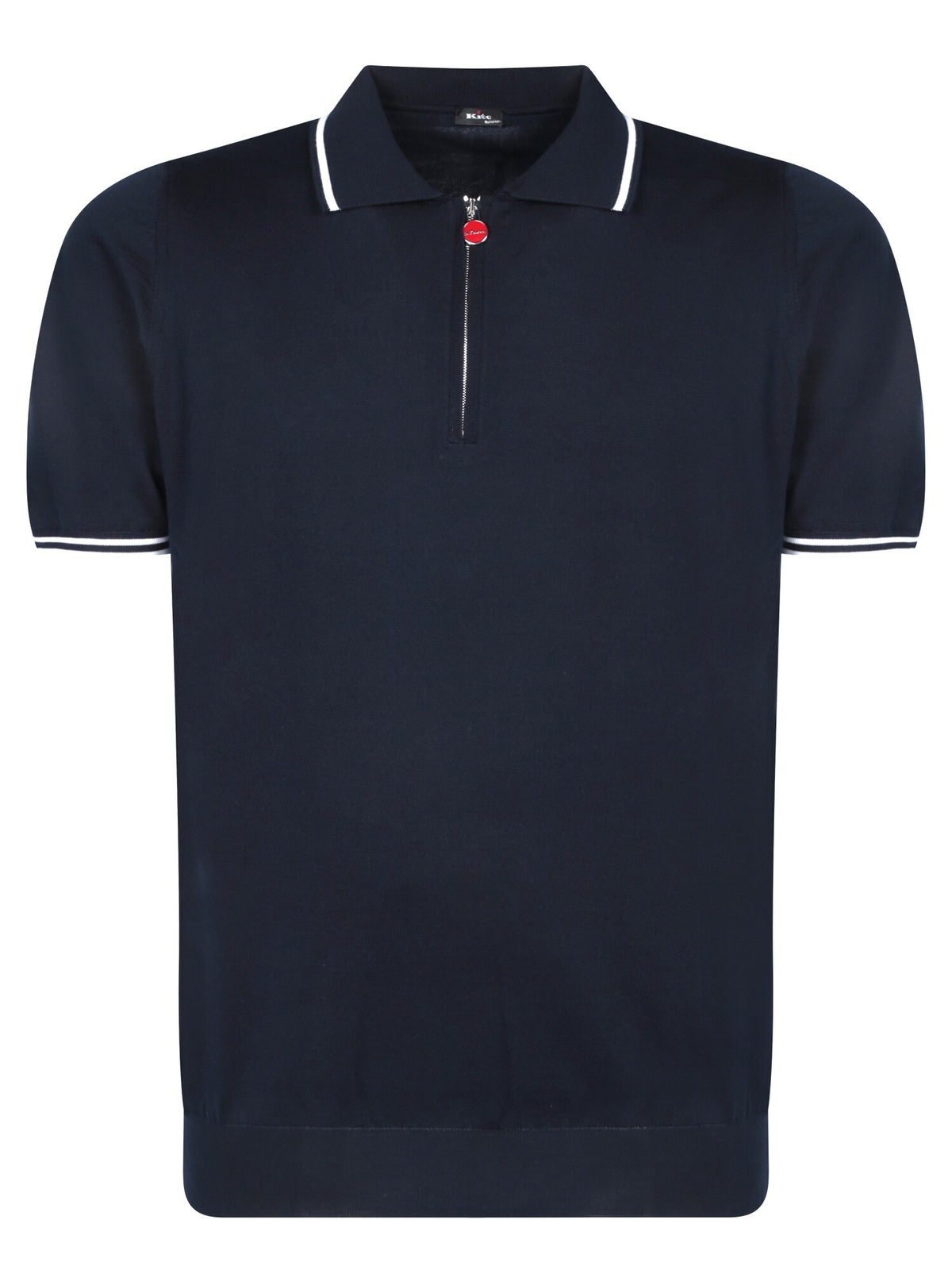 Kiton Short-sleeved Cotton Polo Shirt Kiton