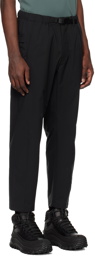 Goldwin Black Tapered Trousers