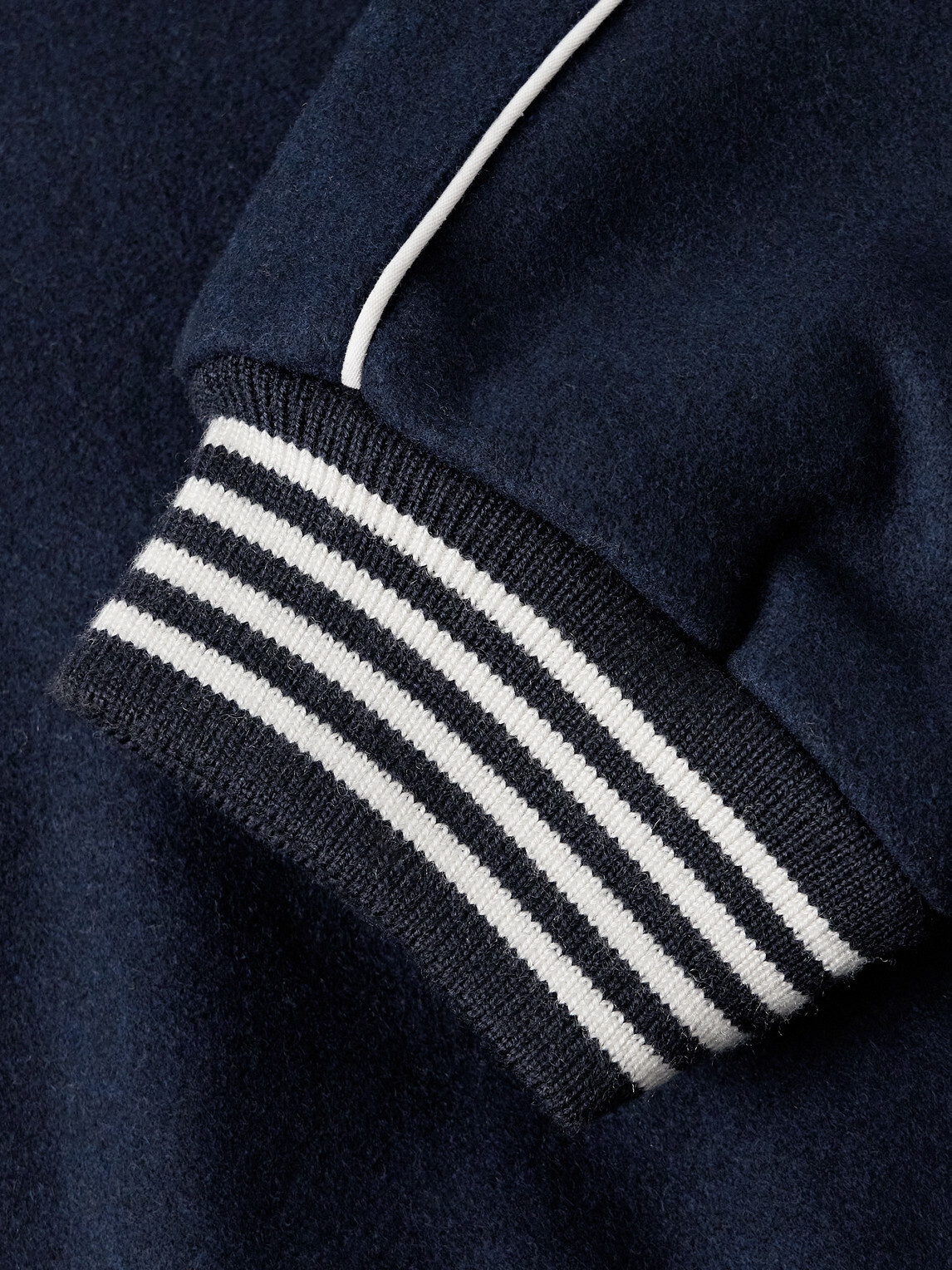 Aimé Leon Dore - Wool-Blend Varsity Jacket - Blue