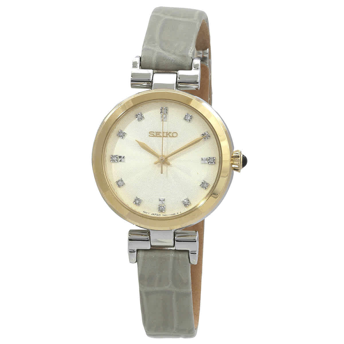 Seiko Dress Quartz Diamond Ladies Watch SRZ546 Seiko