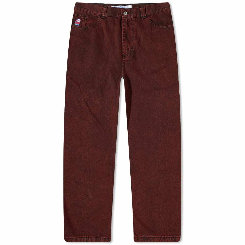 Polar Skate Co. Men's Big Boy Jean in Red Black