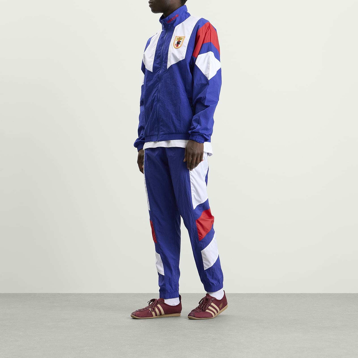 Adidas Men's JFA EQT Track Top in Active Blue