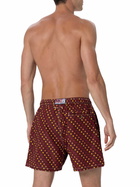 MC2 Saint Barth Man Lightweight Fabric Swim-shorts Lighting Micro Fantasy With Roma Print | As Roma Special Edition