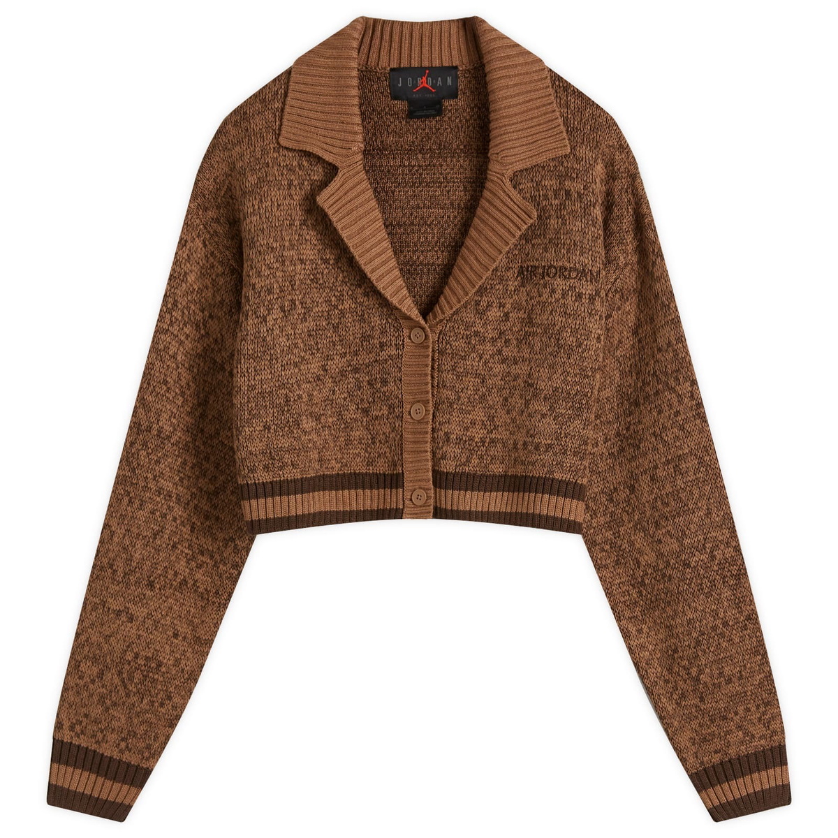 Air Jordan Women's Knit Top in Archaeo Brown
