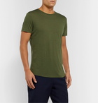 Orlebar Brown - Slim-Fit Merino Wool T-Shirt - Army green