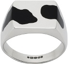 Ellie Mercer Silver Two Piece Ring