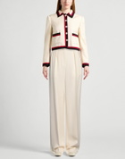 Rochas Womens Pants Ivory