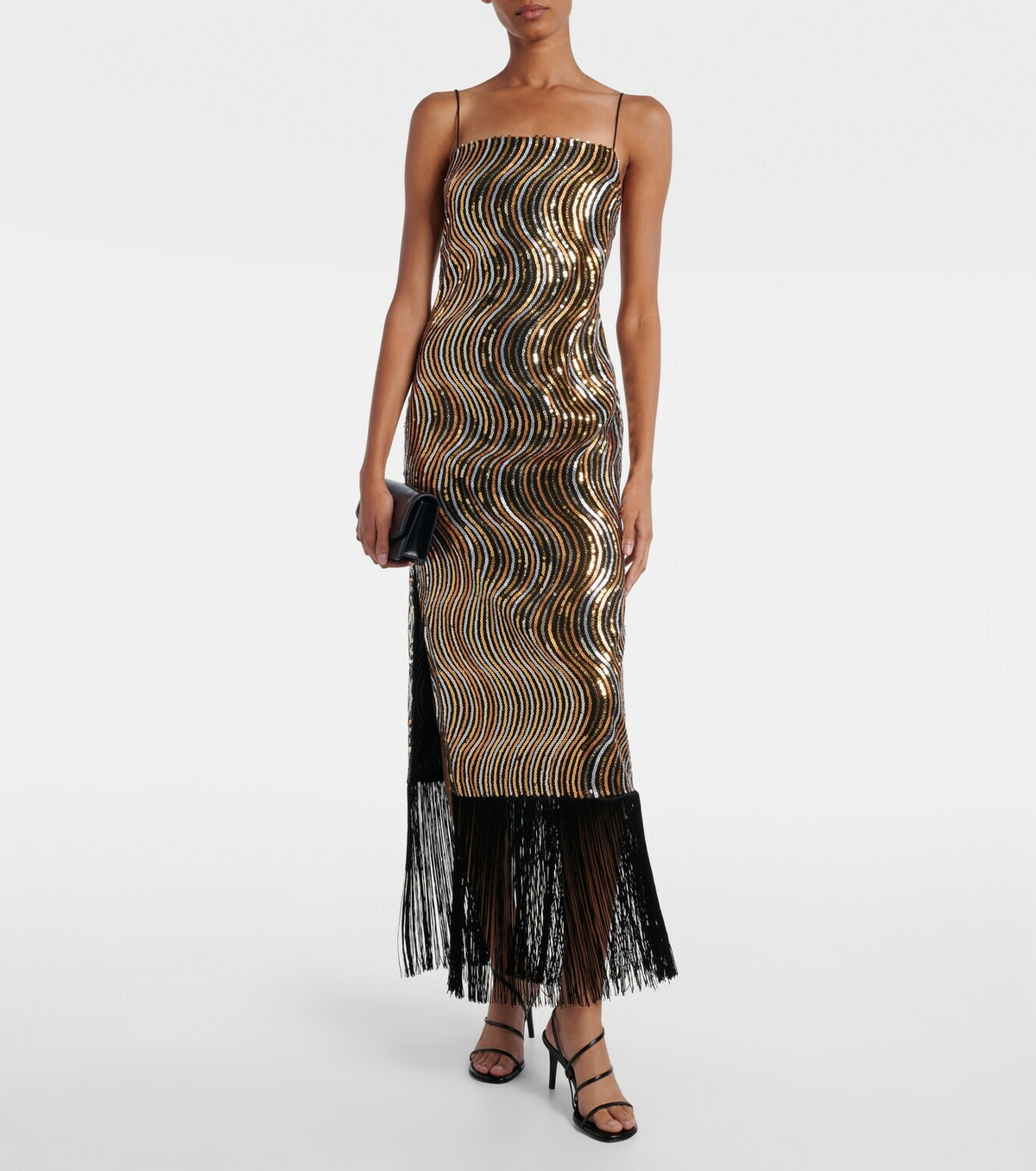 Taller Marmo Hemingway Disco sequined midi dress