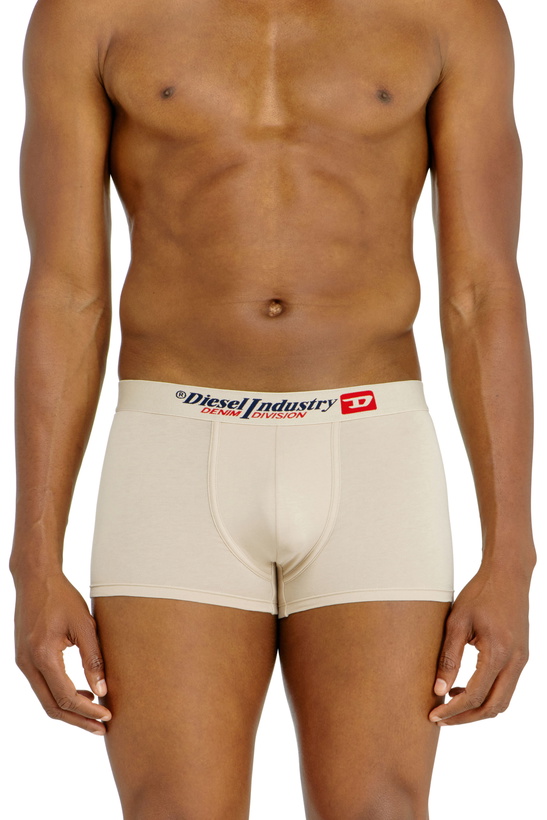 Photo: Diesel Three-pack of stretch-cotton trunks in mixed colours - Trunks Mens in Multicolor