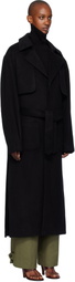 La Collection Black Karin Coat