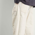Story mfg. Men's Hand Applique Lush Pants in Ecru Zig Zag