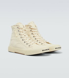 Balenciaga - Paris distressed canvas sneakers