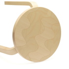 Artek x Marimekko Stool 60 - Lokki in Solid Birch 