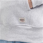 Champion Men's Made in USA Reverse Weave Hoodie in Silver Grey Marl