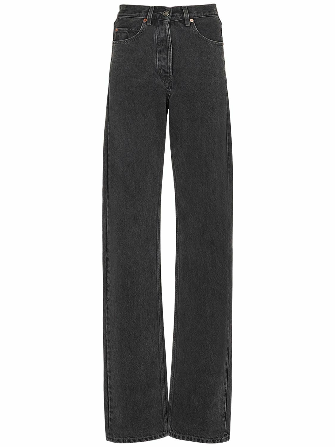 【関税＆送料込み】Saint Laurent 'Vanessa' Jeans Saint Laurent Vanessa Jeans | Blue | FARFETCH