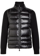 Moncler Grenoble Wool and Shell Jacket Black