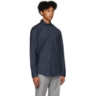 Boss Navy Wool Jason Shirt