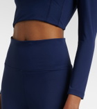 Norba Jersey crop top