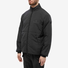 Moncler Men's Faret Crinkle Nylon Windbreaker in Black