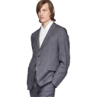 Eidos Grey Linen Blazer