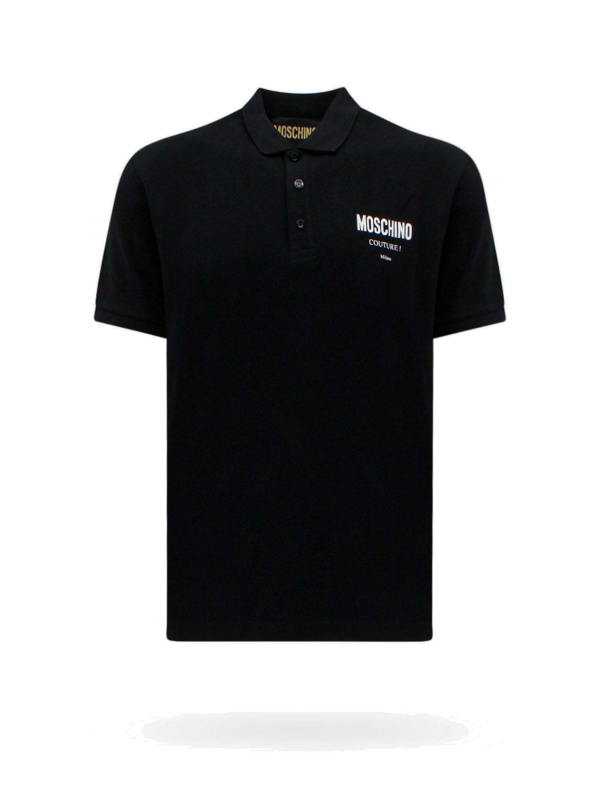 Moschino Polo Shirt Black Mens Moschino