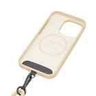 Native Union x Maison Kitsuné Fox Head Sling iPhone 14 Pro C in Beige