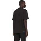 Moncler Grenoble Black Maglia Logotype T-Shirt