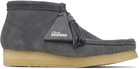Clarks Originals Gray Wallabee Boots