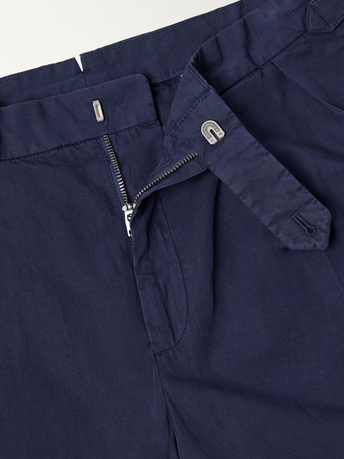 Polo Ralph Lauren - Straight-Leg Cotton Trousers - Blue