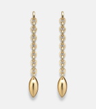 Jennifer Fisher 14kt gold-plated drop earrings