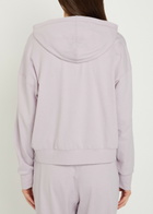 Vuori Halo Modern Hooded Stretch-jersey Sweatshirt Lilac