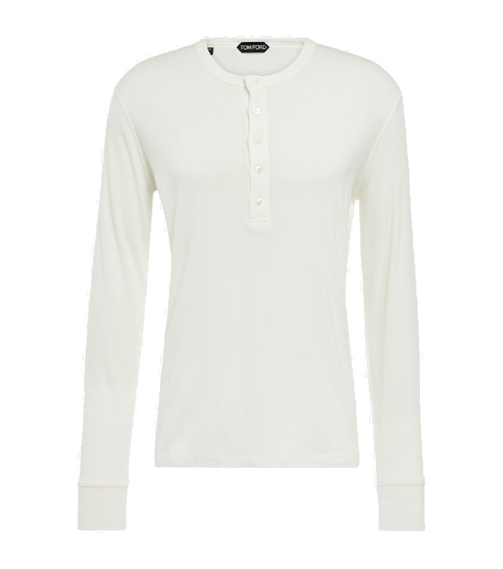 Photo: Tom Ford - Cotton-blend henley