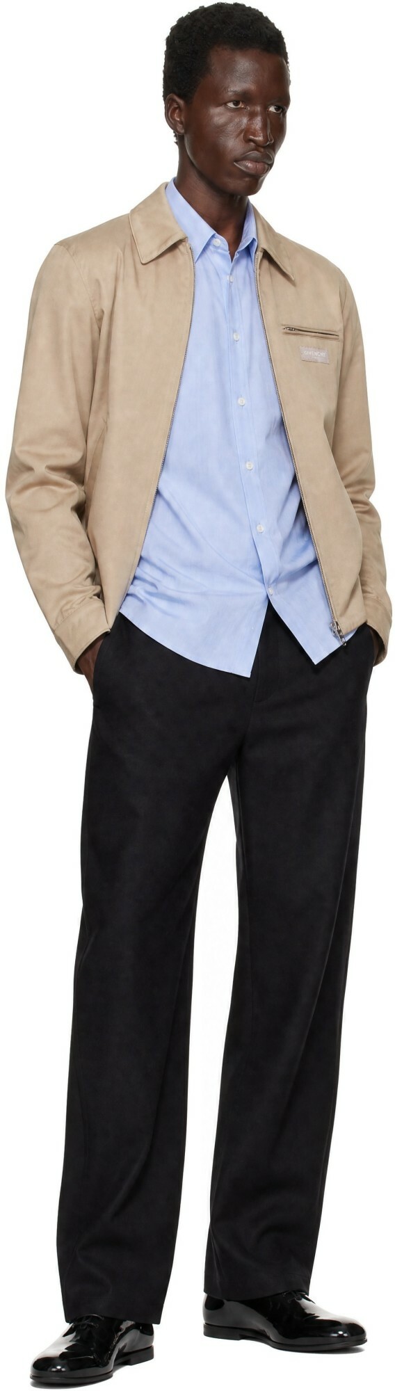 Givenchy Beige Cotton Harrington Jacket