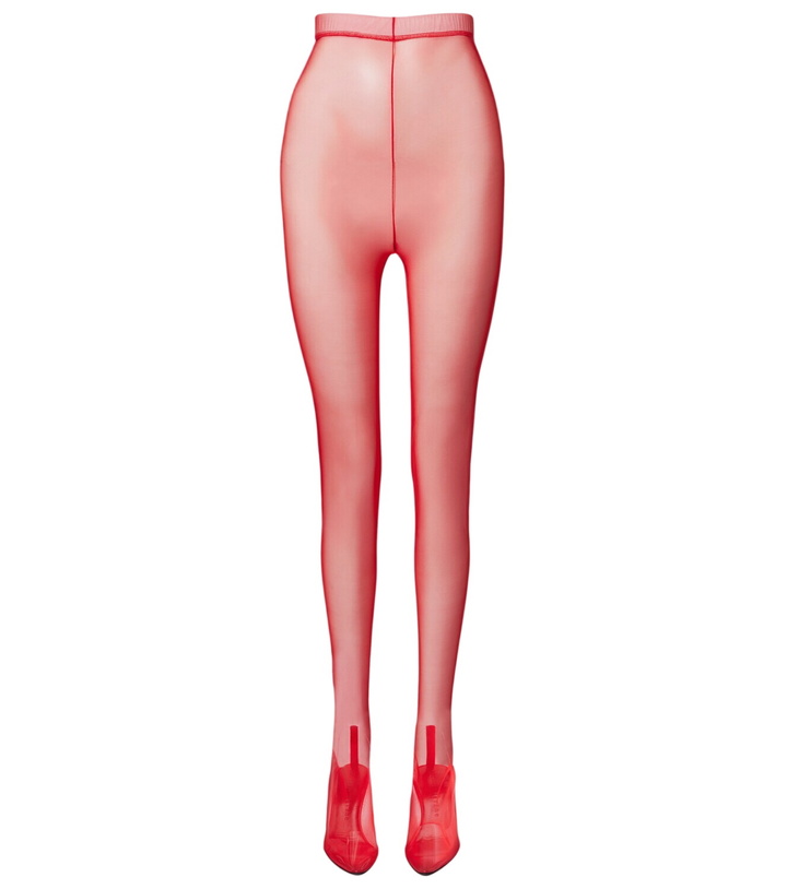 Photo: Herbert Levine Sheer Perfection mesh over-the-knee boots