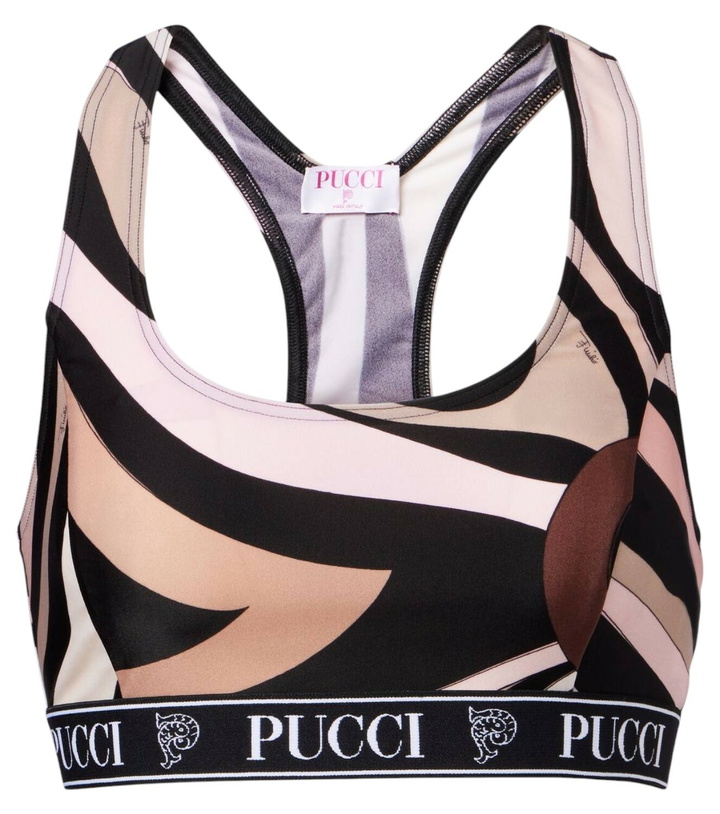 Photo: Pucci Printed sports bra