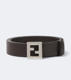 Fendi FF leather belt